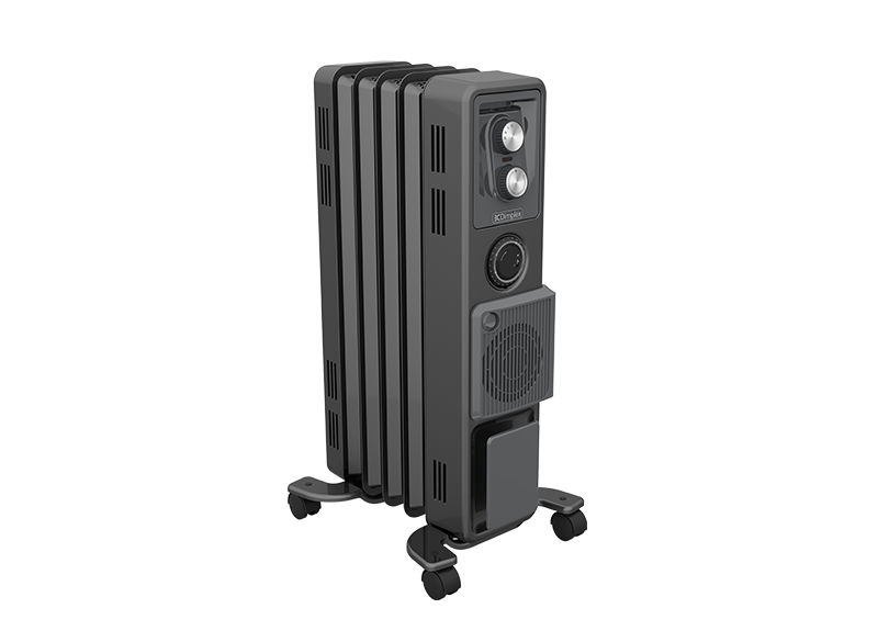 1.5kW Oil Free Column Heater with Timer u0026 Turbo Fan | Dimplex